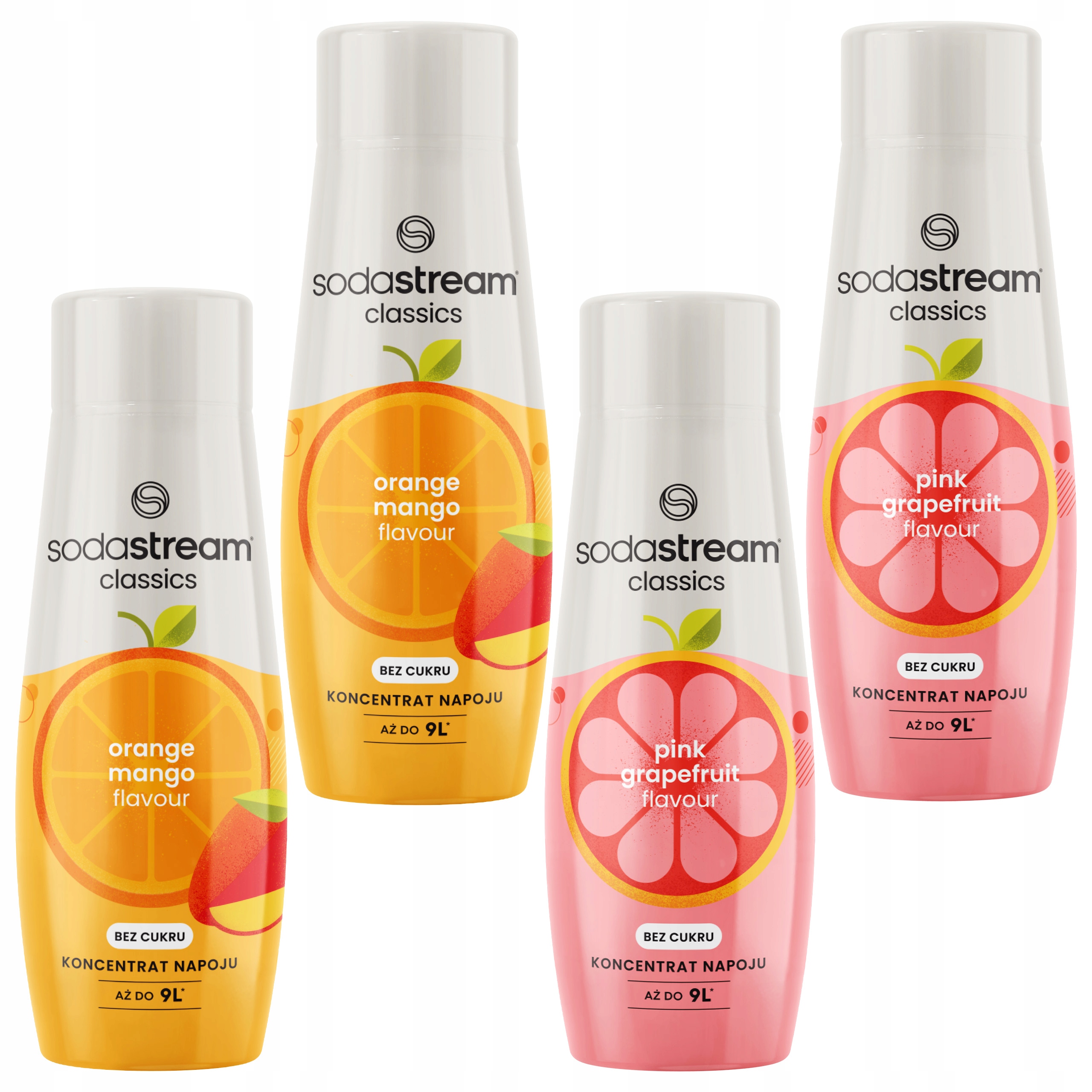 Levně Sirup Sodastream 2x Grapefruit 2x Pomeranč-mango