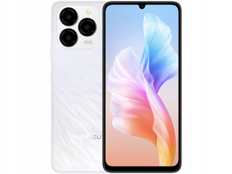 Smartfon Meizu Note 21 8/256GB 6.74" 90Hz Biały