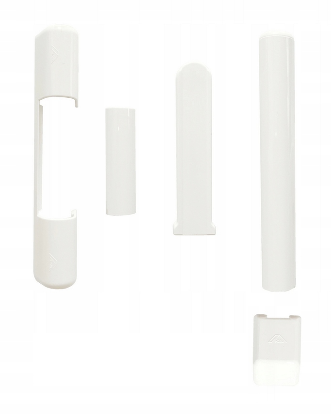 Osłonki ROTO na zawiasy do okna drzwi plastikowych 9 KOMPLETÓW Kod producenta ROTO NT do okien 9 kpl