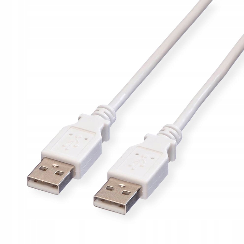 VALUE Kabel USB 2.0 A-A, M/M 1,8m biały 480 Mbit/s