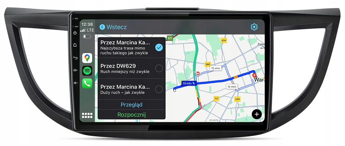 Honda Crv Rádio Navigace Android Auto Carplay Mapy Aplikace 8GB/128GB Dsp