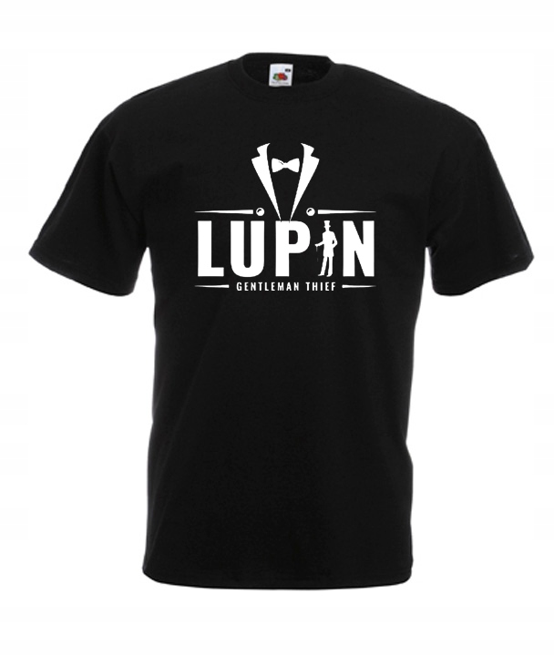 

XXXL Koszulka Męska Lupin Assane Diop Gentleman