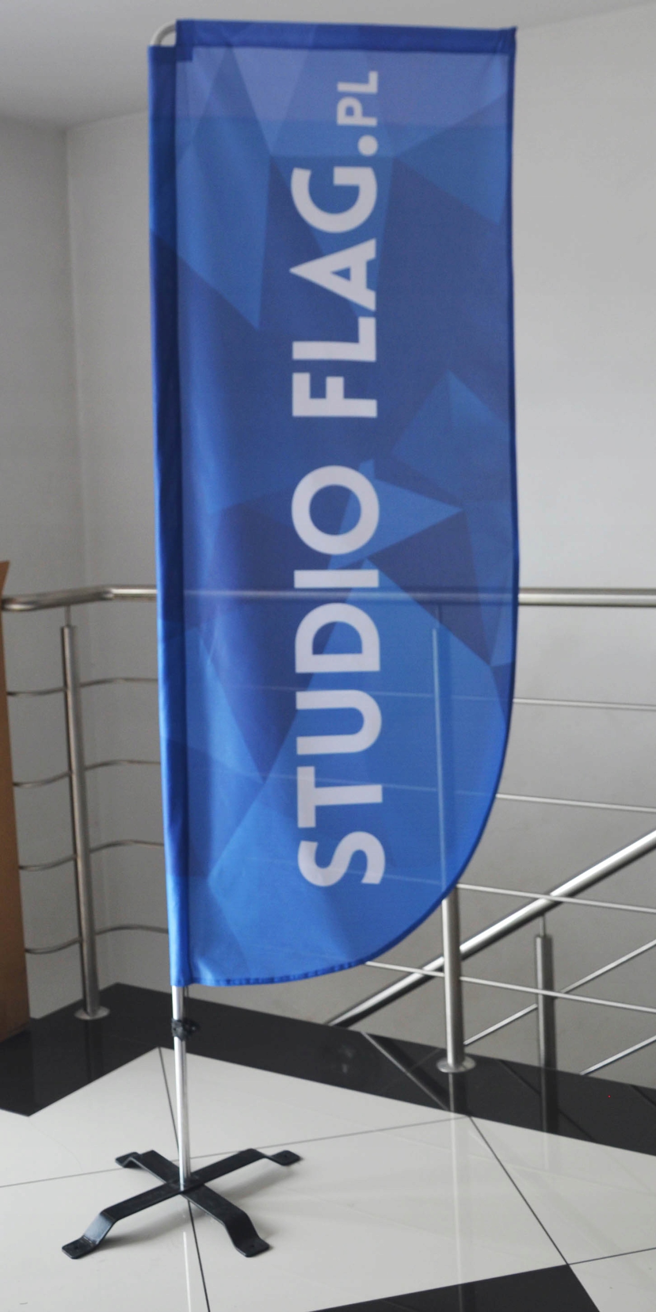 Flaga Reklamowa prostokątna Winder 260x90cm BATFAN Marka Studioflag