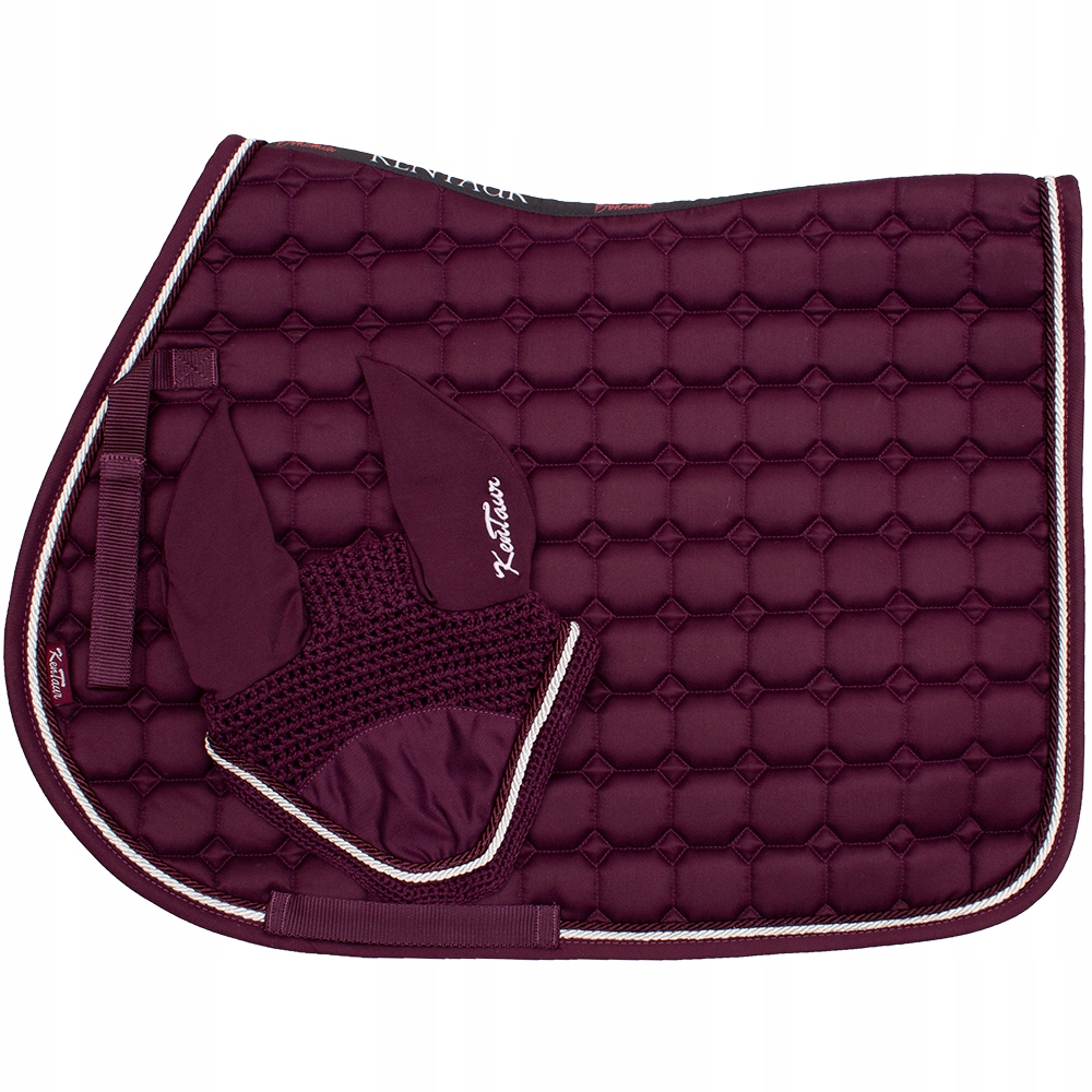 Podsedlová Dečka KenTaur s klapkami na uši (plná) fialová