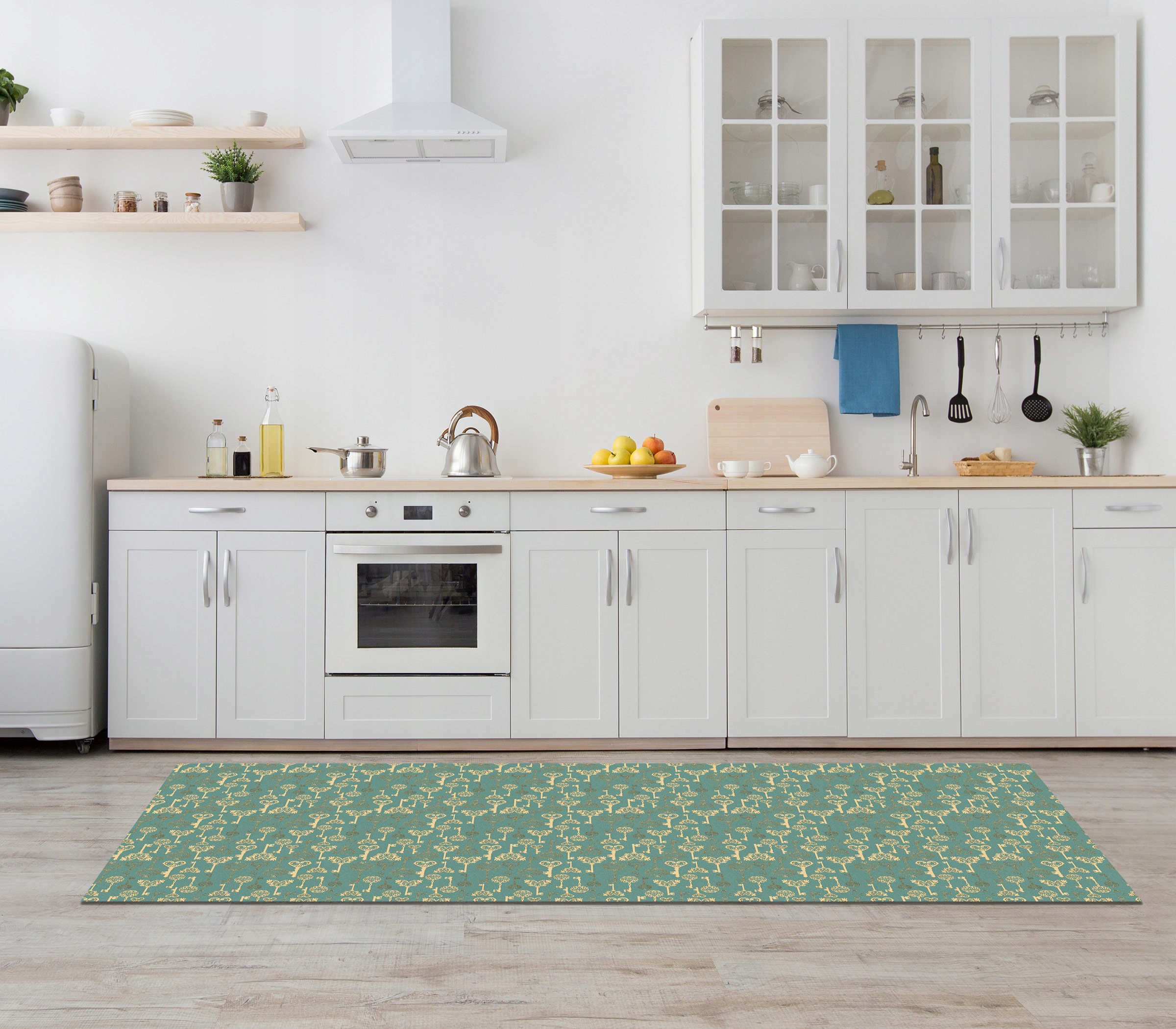 Kafelki PCV samoprzylepne 25cm Klucze Złote Producent inny