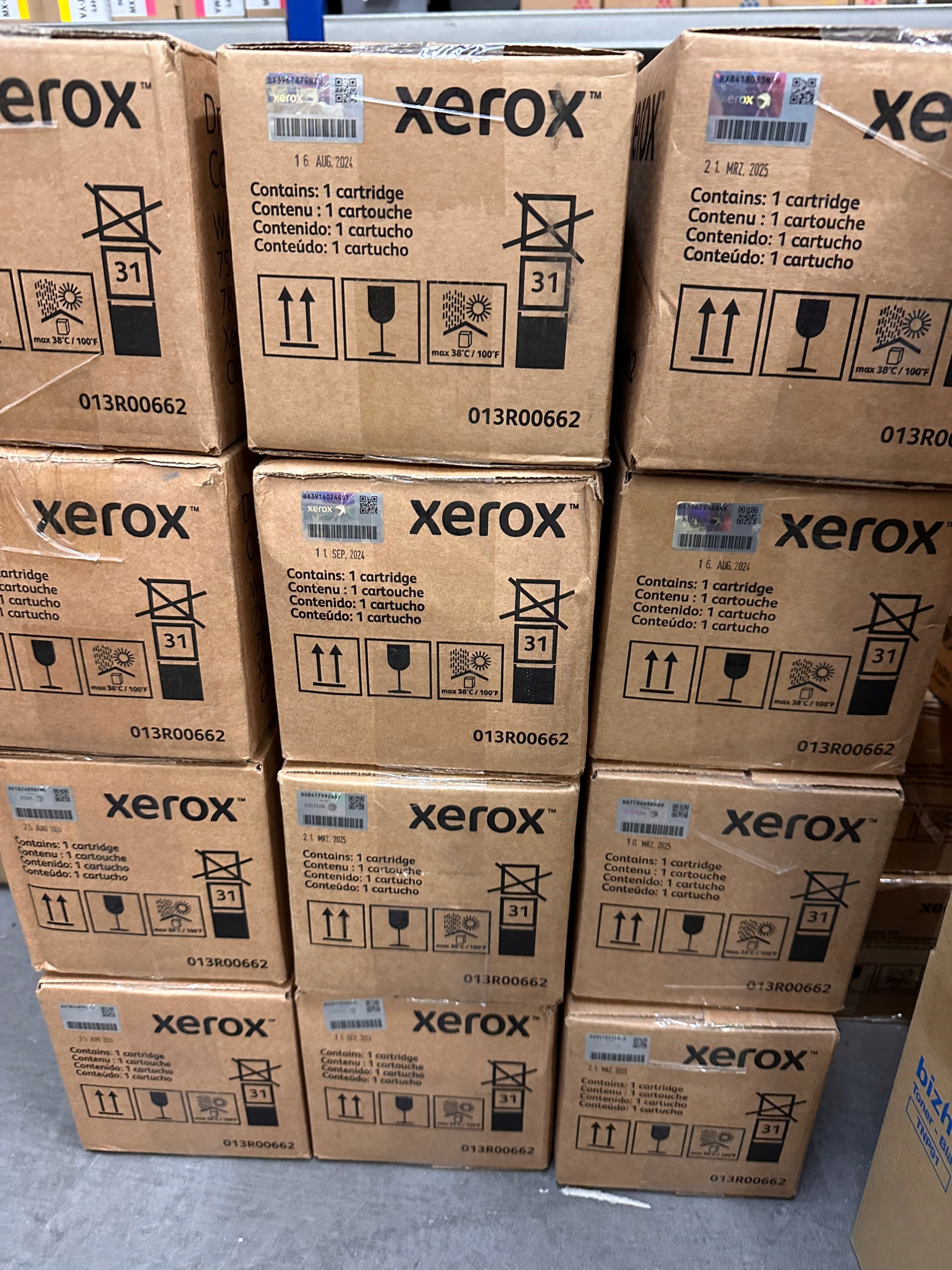 Bęben Xerox Wc 7530 Oryginał 013R00662 125K Cmyk 1BĘBEN