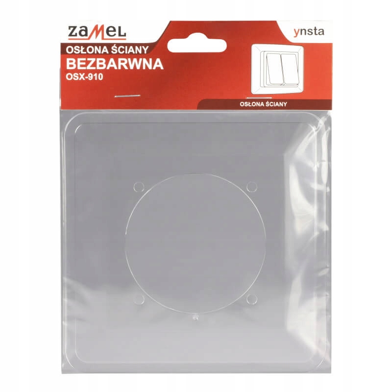 

Osłona ściany brudas bezbarwna Zamel OSX-910