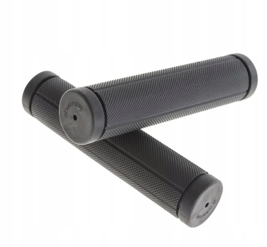 CHWYTY ROWEROWE TREFL GUMOWE CZARNE 120mm