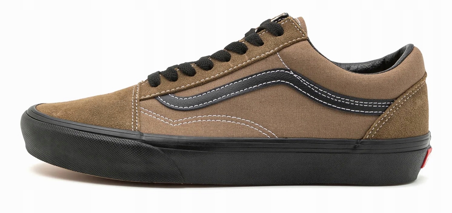 Pánské boty Vans Old Skool VN000CR511S kožené hnědé 42