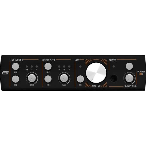 INTERFEJS AUDIO ESI PLANET 22X 24 BIT 96 KHZ 2 COMBO XLR TRS