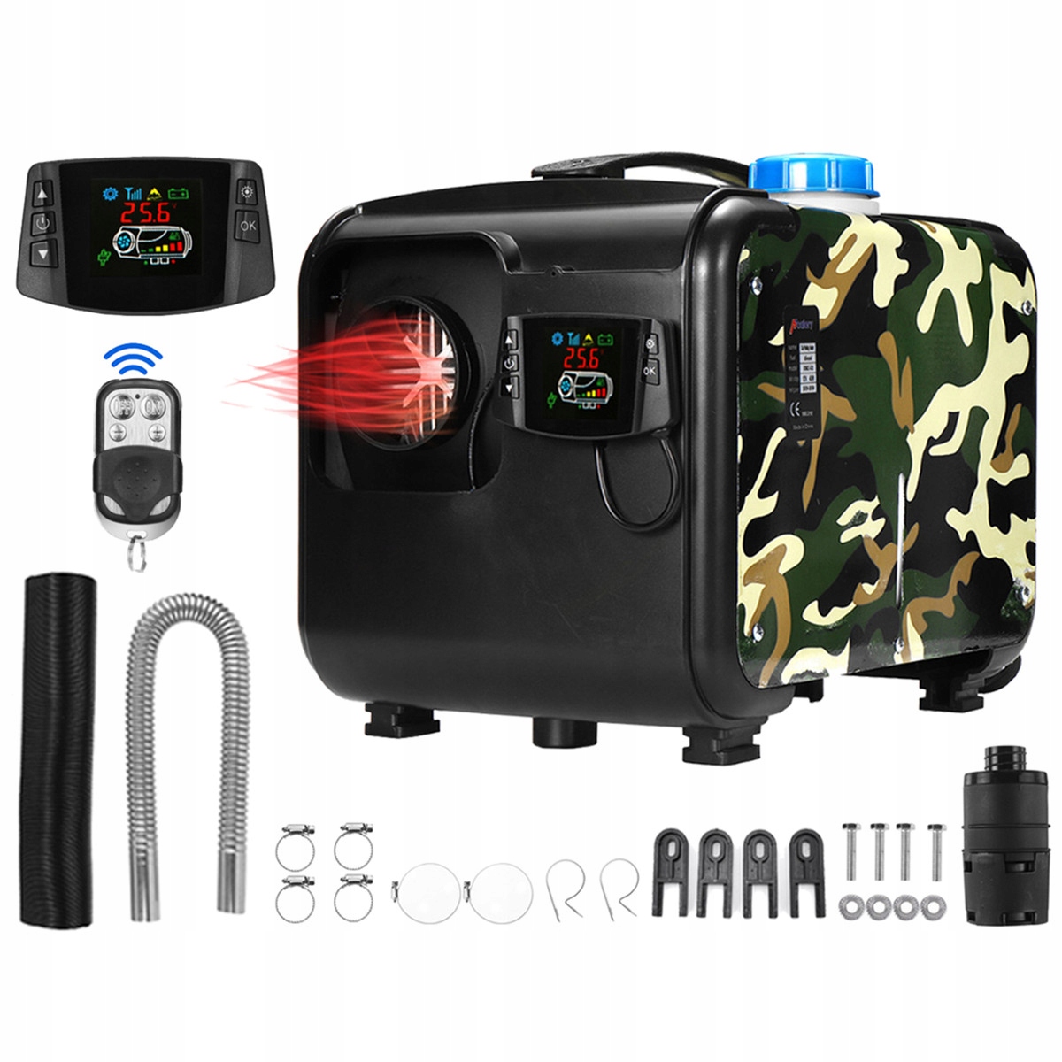 H418Ssw - HCALORY СТОЯНКОВИЙ ОБІГРІВАЧ НАГРІВАЧ 8KW 12V