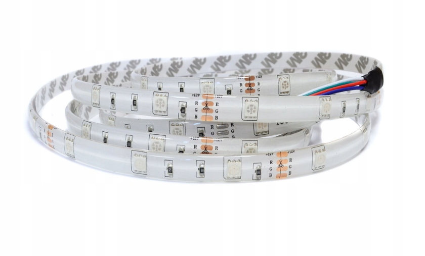 

Taśma pasek Led kolorowa Rgb 150 wodoodporna 5m