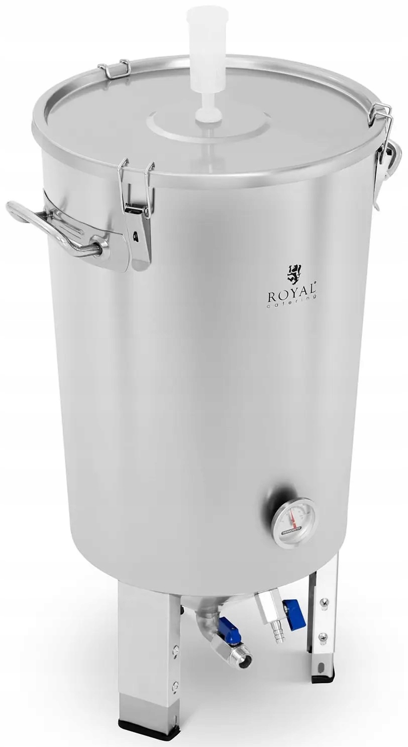 Pojemnik fermentacyjny 30l termometr ROYAL CATERING RCBM-44CF 10011528
