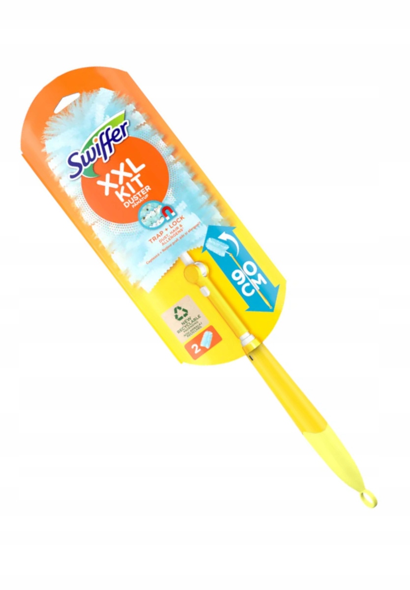 2x Swiffer Duster XXL 1+2 do Zbierania Kurzu Sierści