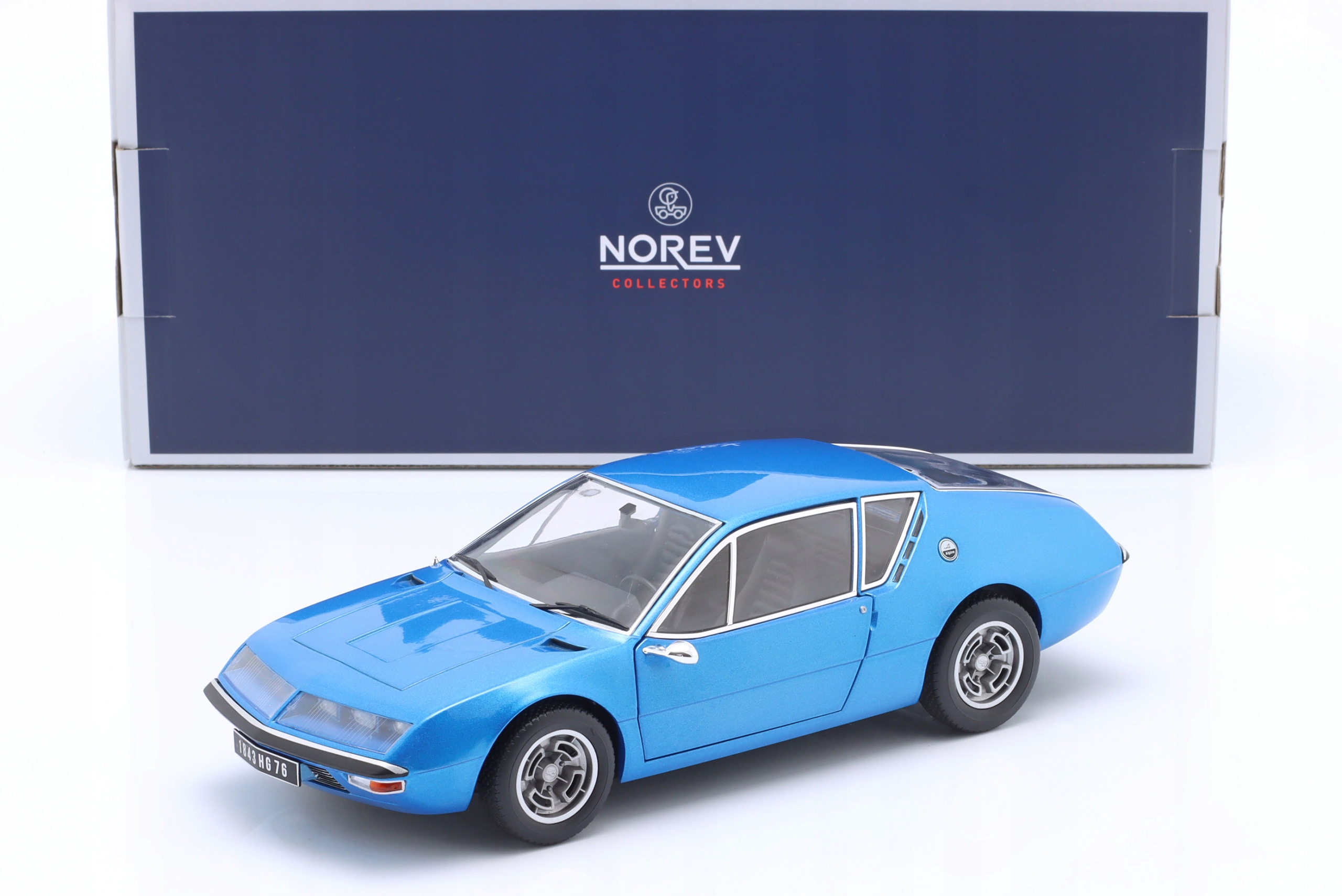 Norev Alpine A310 1600 Ve 1972 Alpine Blue 1:18