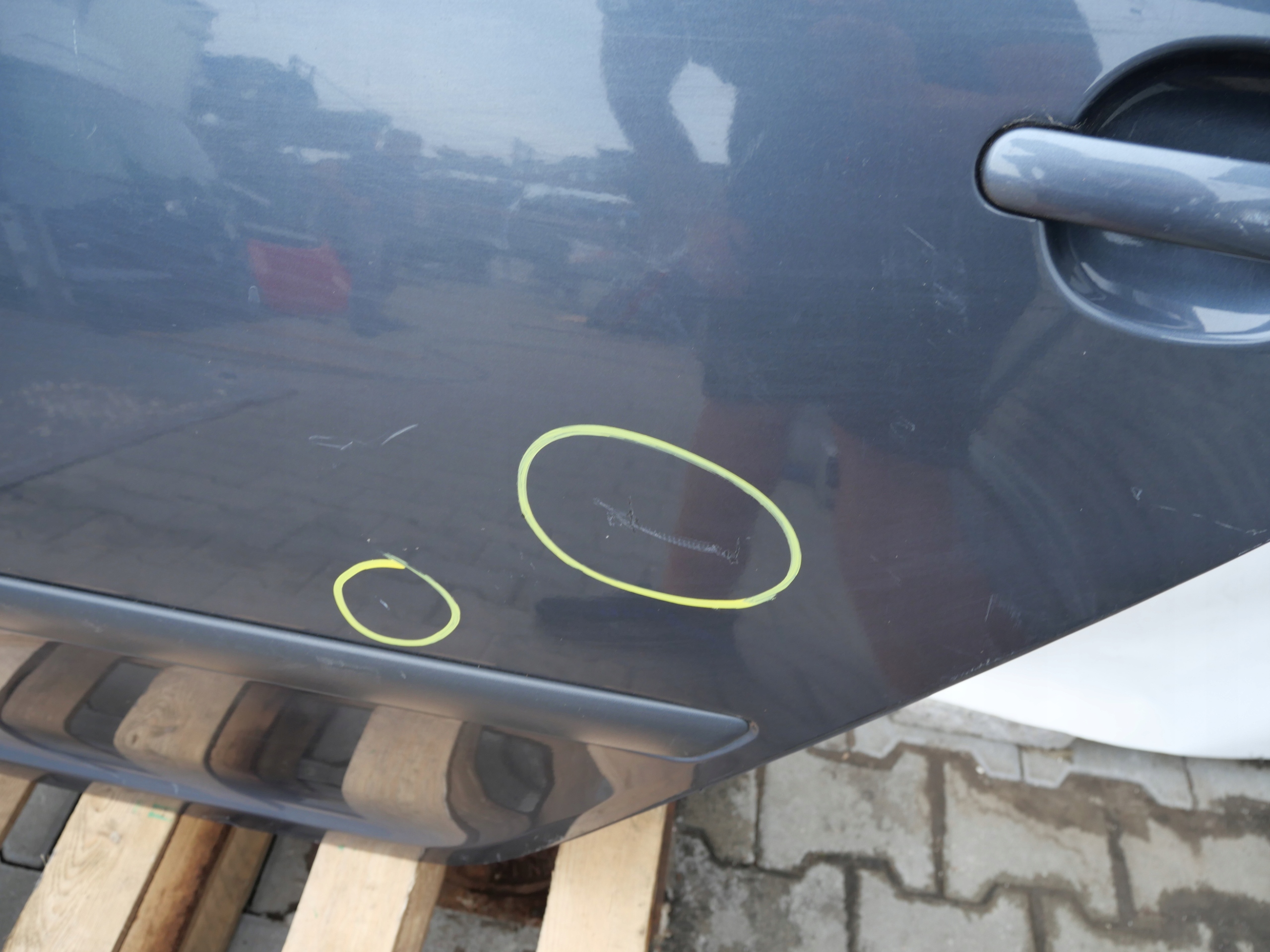 Tür links heck SKODA OCTAVIA II