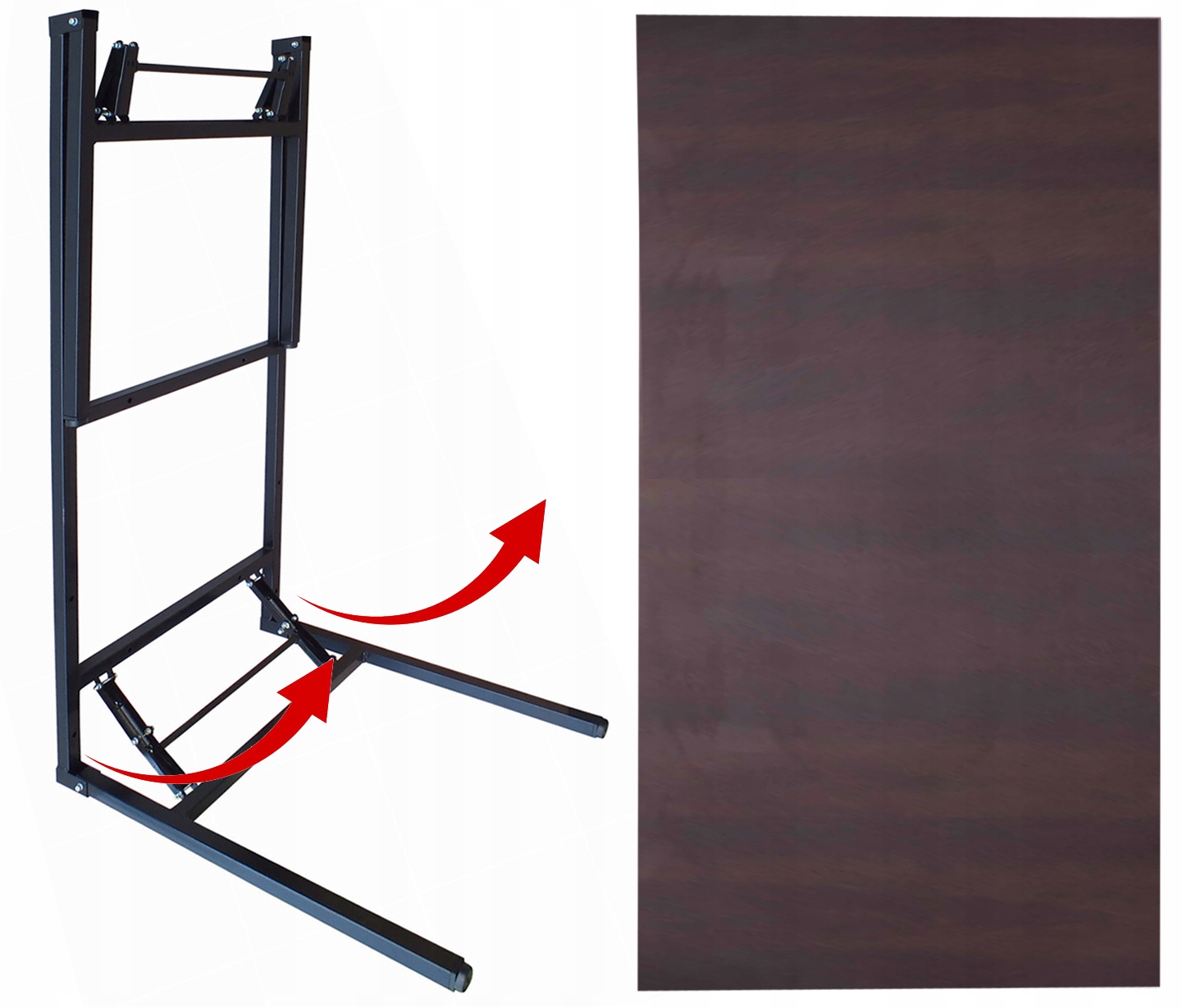 STÓŁ CATERINGOWY SKŁADANY OGRODOWY 180 Metal Płyta Stan opakowania oryginalne