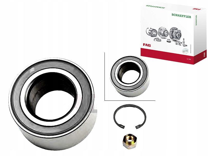 FAG713 6448 30 Ložisko Kola Chevrolet Přední Rezzo Asistent Řidiče #33