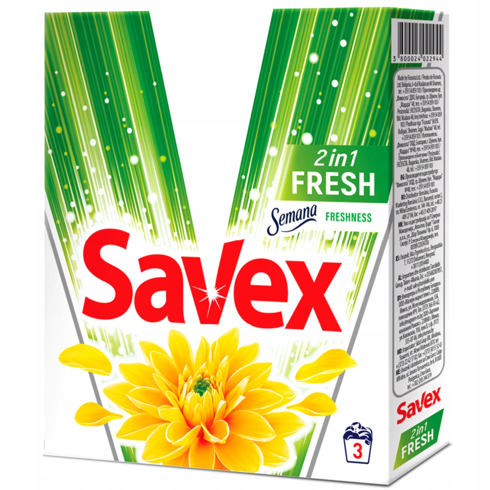 

Savex Next Generation Fresh Proszek do Prania 300g