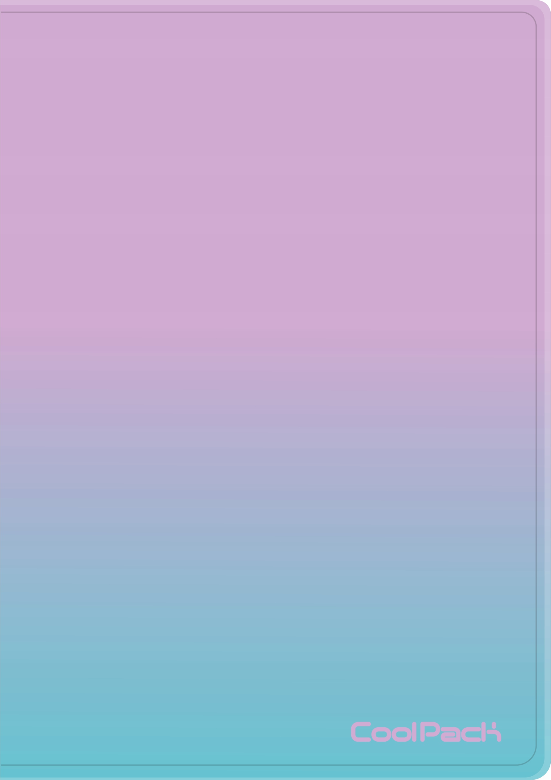 

Teczka Clear Book Coolpack Gradient Blueberry