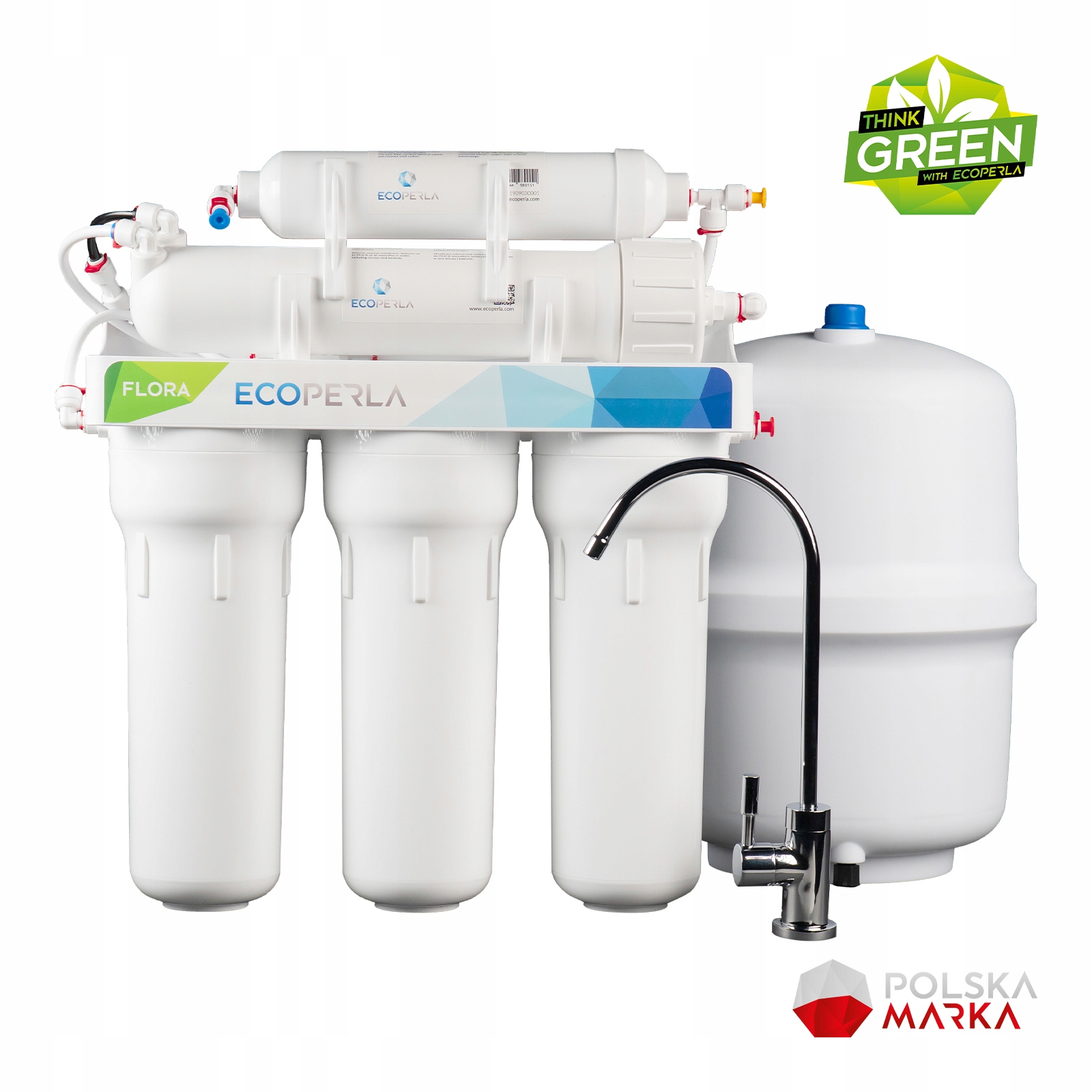 Reverzní osmóza Ecoperla Flora Novinka S Vložkou 2v1 a moderním kohoutkem