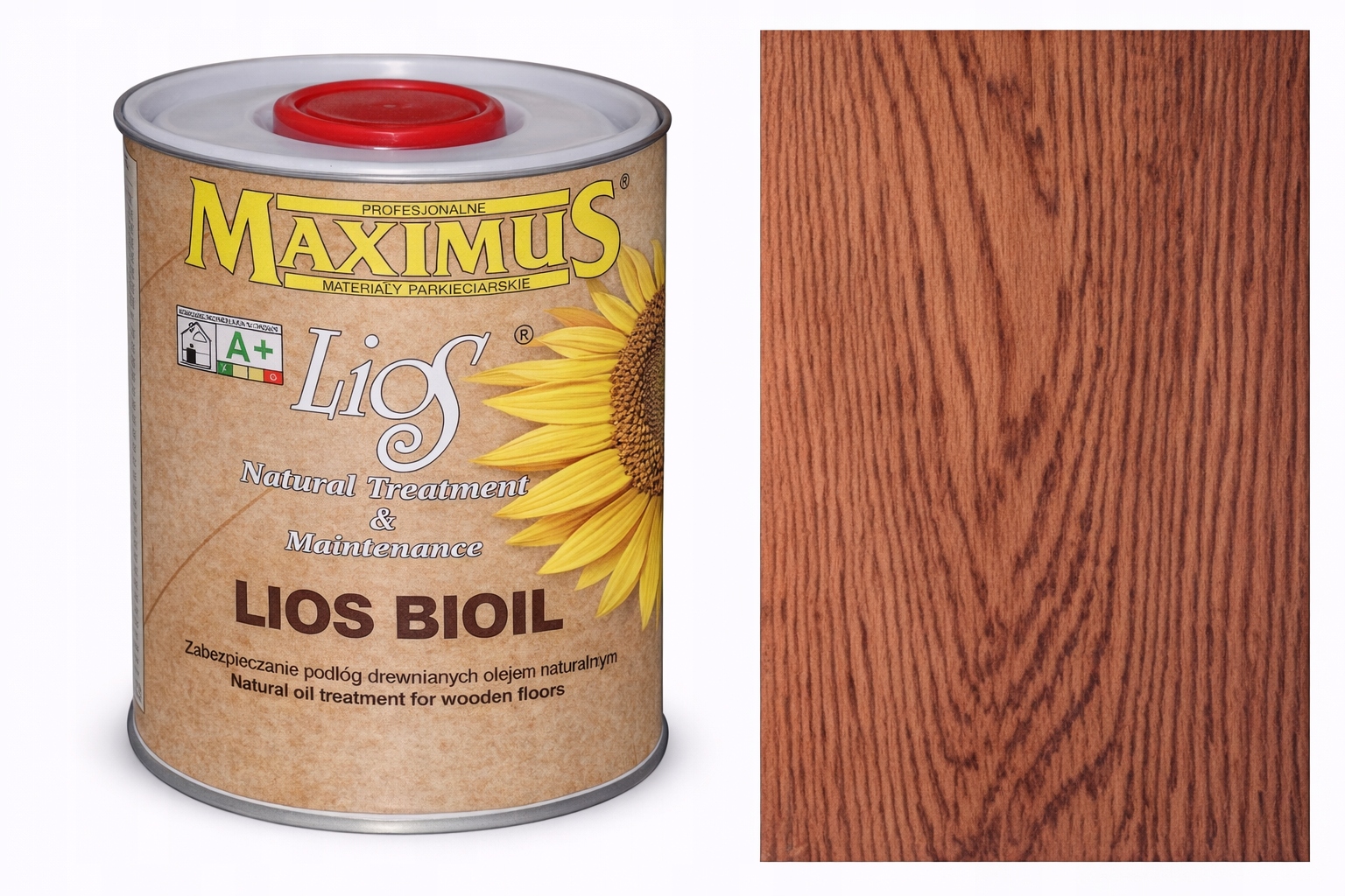 Maximus Lios Bioil Ciliegio Višeň 1L barvicí olej na dřevo