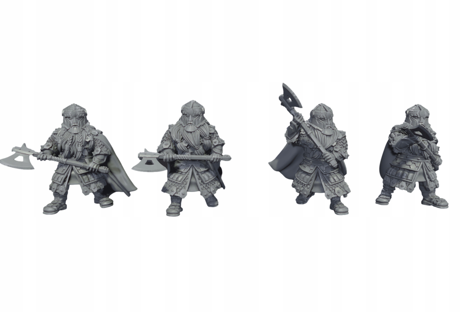 Gem Wardens with 2 Handed Axes - Krasnoludy 2H Axe