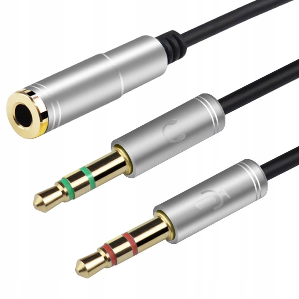 

Kabel Słuchawkowy Adapter Splitter Jack 3,5 Jakość
