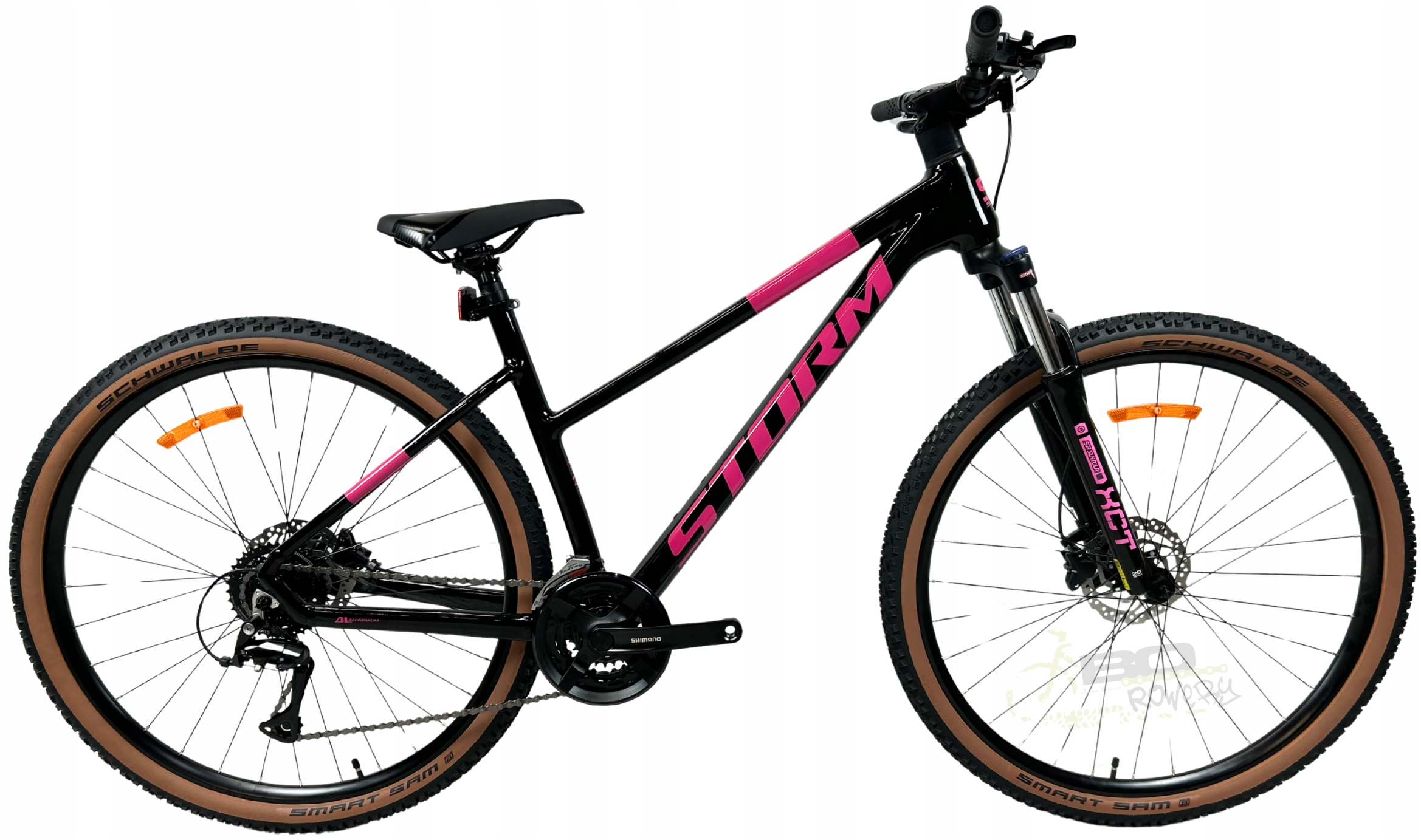 Rower Górski Mtb Storm Trail 2.0 Lady 18 29 czarny róż 2026