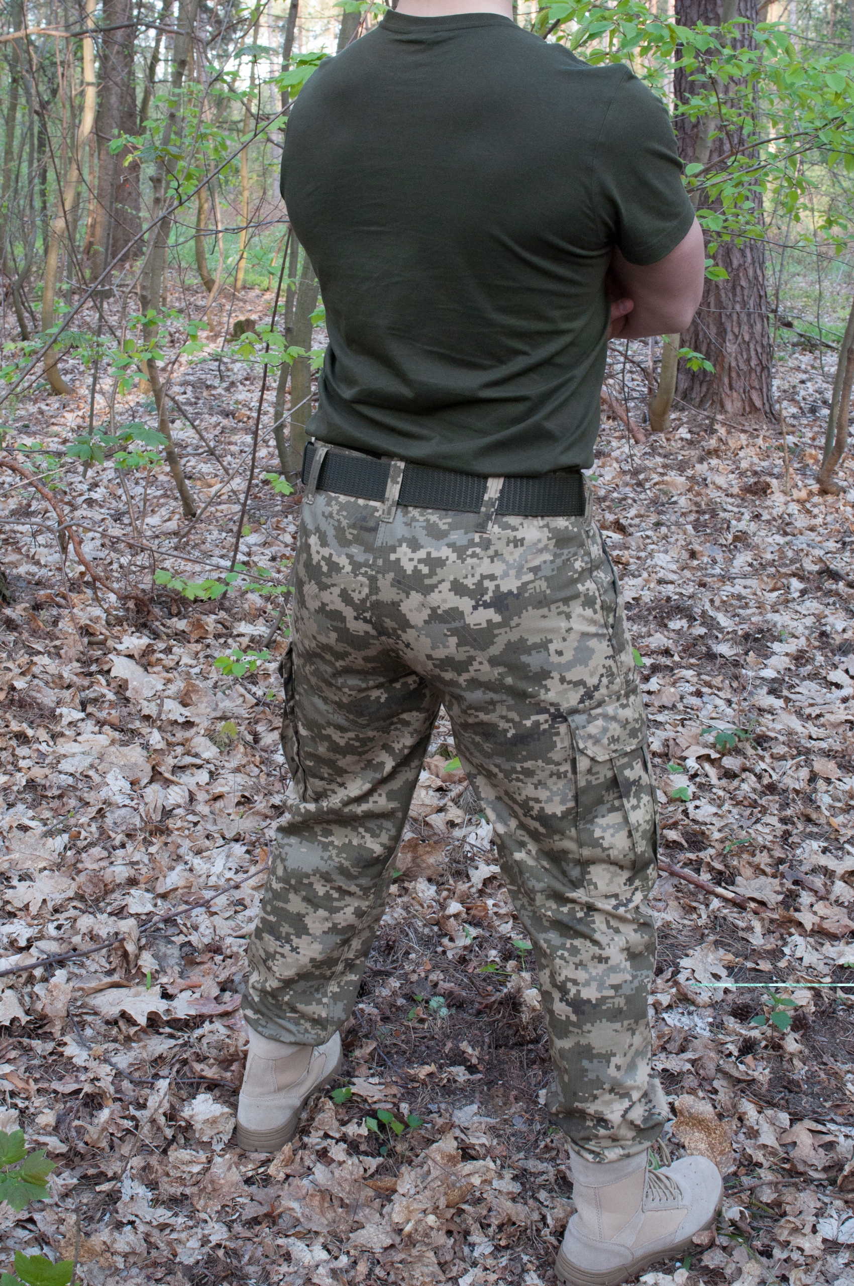 SPODNIE WOJSKOWE MORO MM14 RIP-STOP MOCNE 4XL Fason bojówki