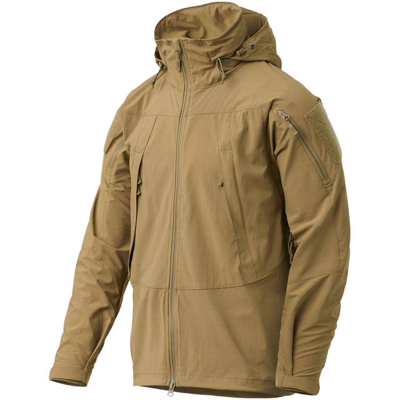 Pánská bunda s kapucí Helikon Trooper MK2 Storm Softshell Coyote XL