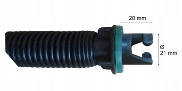 Zestaw 3 Końcówek Pompki Pontonu SUP Zawor Boston Model Zestaw