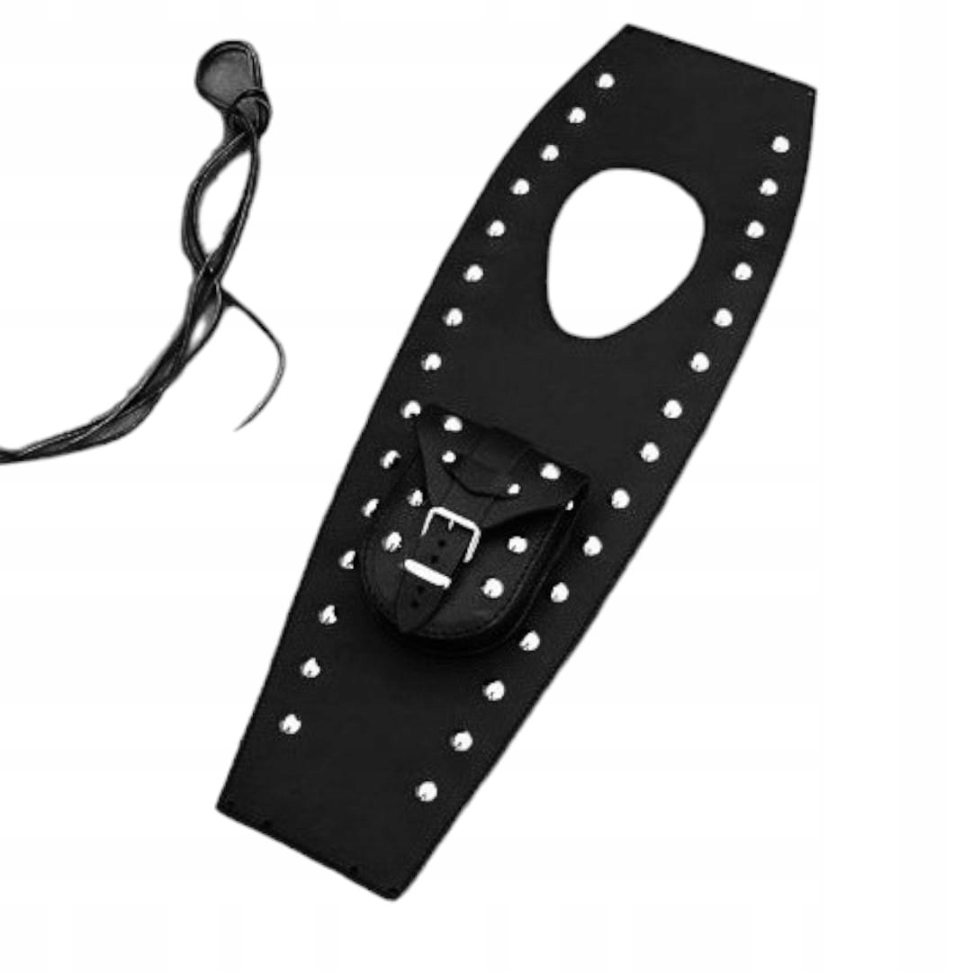 Pás na nádrž Kožená kravata Honda GL1500C Valkyrie s cvočkami