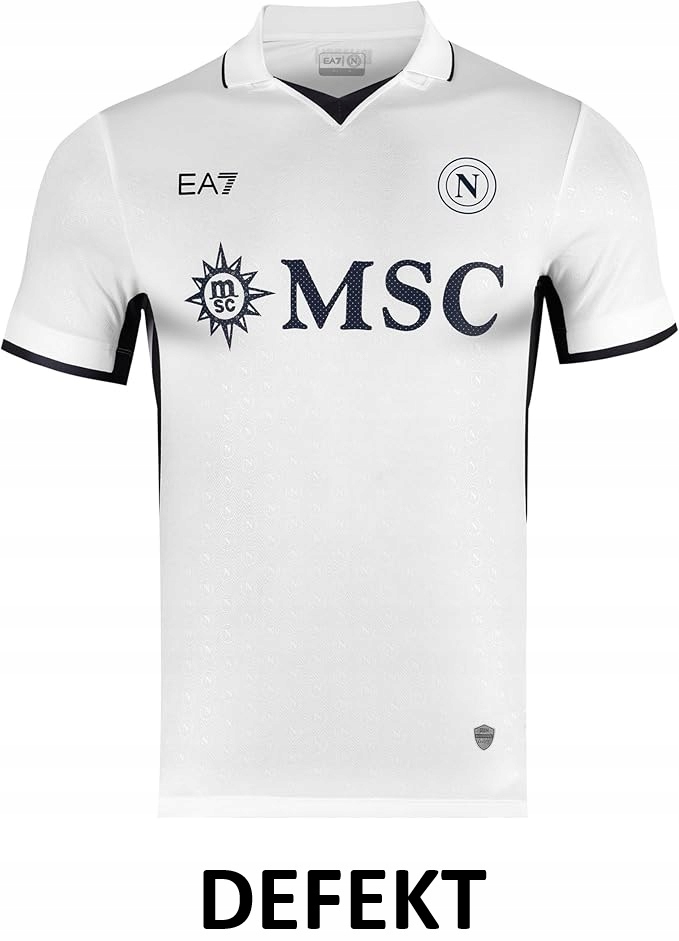 Oficjalna Koszulka wyjazdowa Piłkarska Ssc Napoli EA7 Msc M 2024 2025