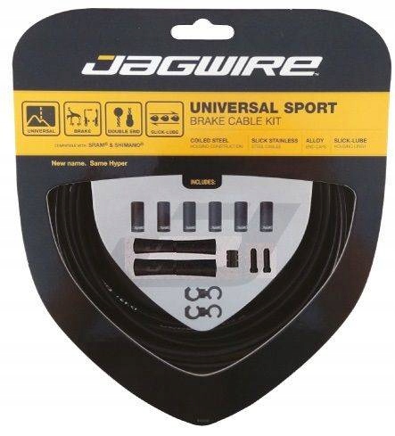 

Jagwire zestaw hamulcowy Universal Sport czarne