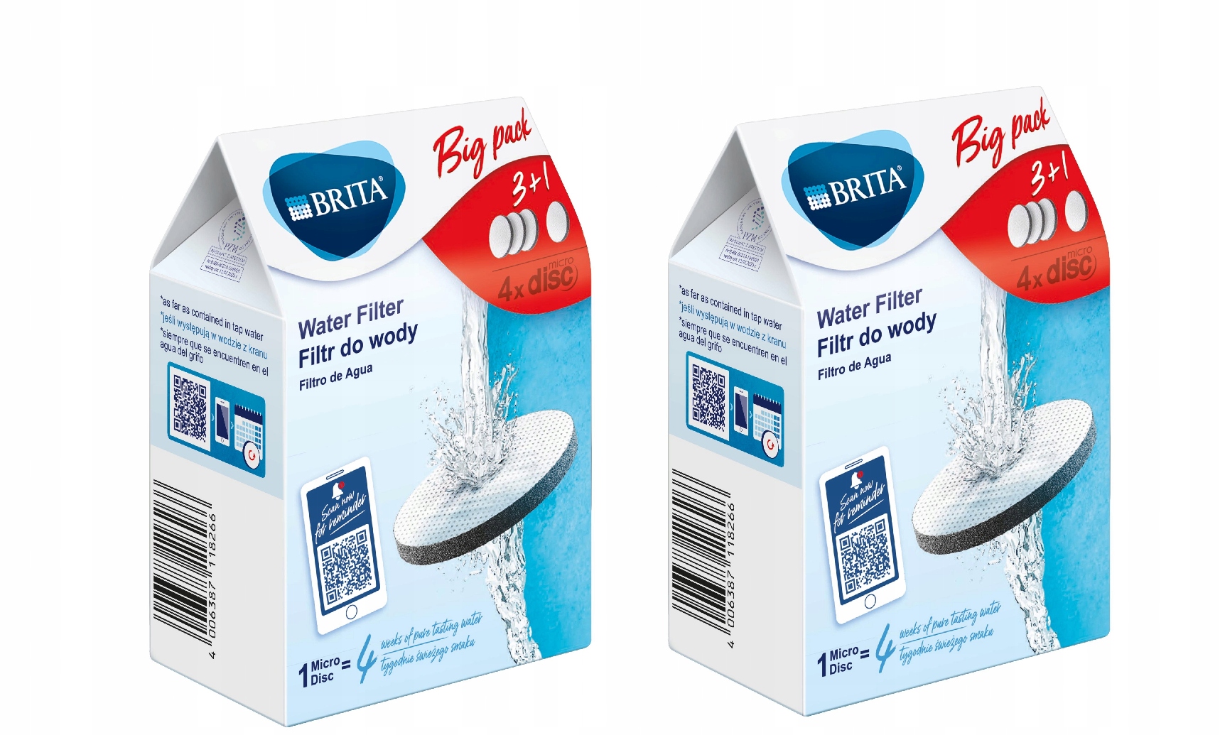 

Brita Micro Disc Wklad Fill&go Vital/active X8