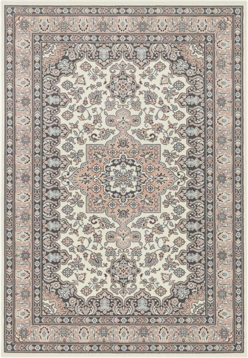 Klasický krémově růžový koberec do obývacího pokoje 80x150 cm