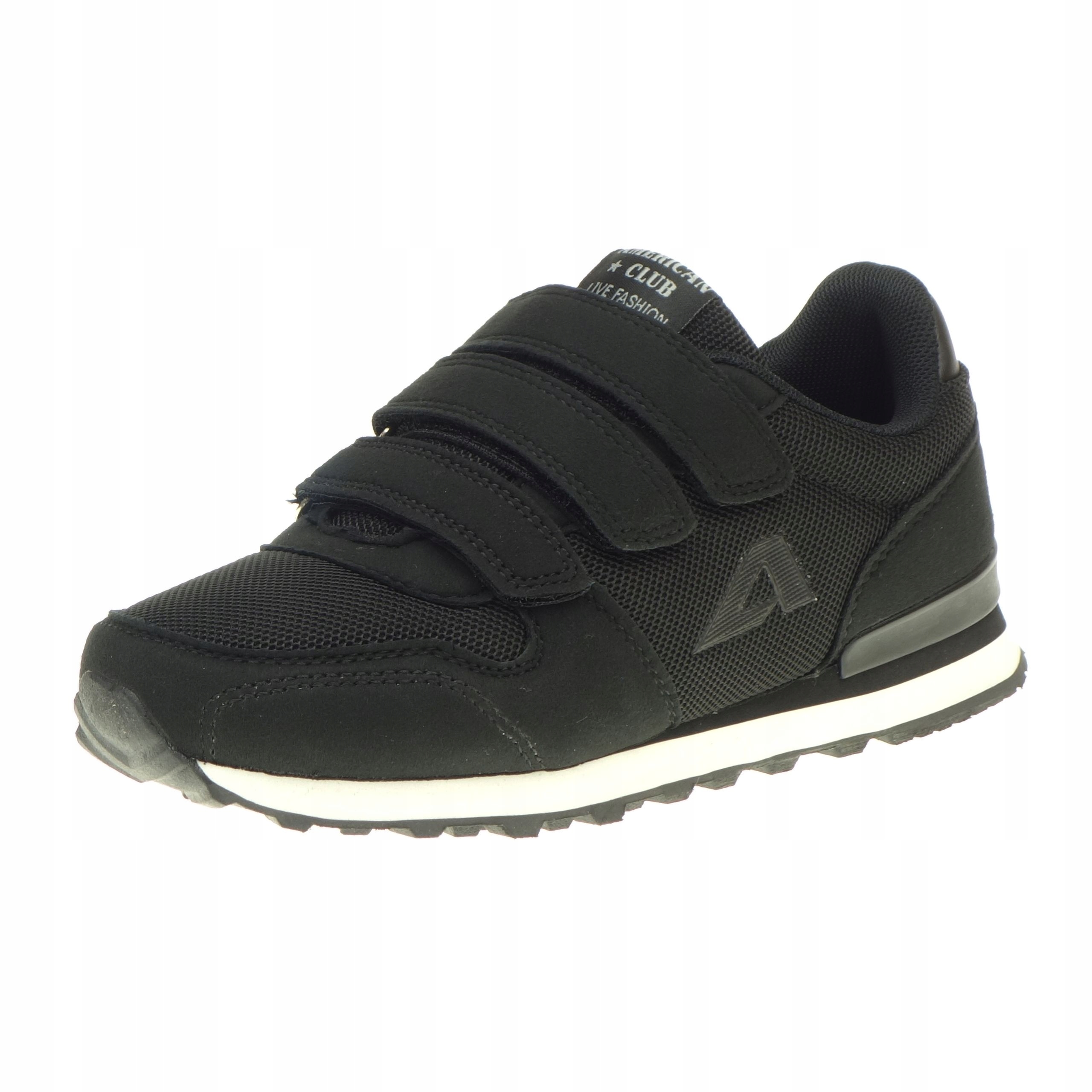 Buty Sportowe Dziecięce American Club Lekkie Adidasy na Rzepy 34