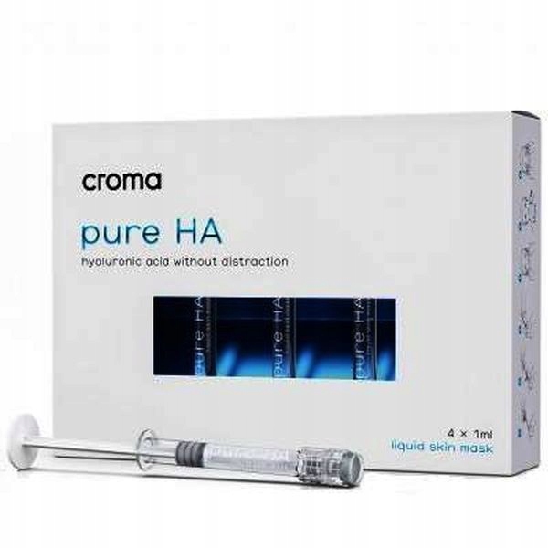 Maska Croma Pure HA Hyaluronic Acid Mask 4 x 1ml 13427413085 Allegro.pl