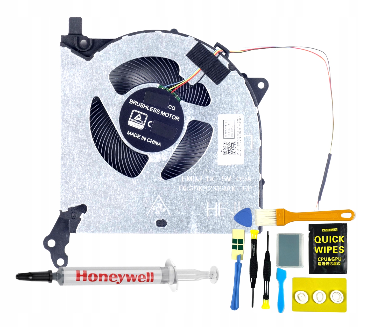 Ventilátor pro Lenovo Legion 5 17IMH05 5V Teplovodivá pasta Honeywell