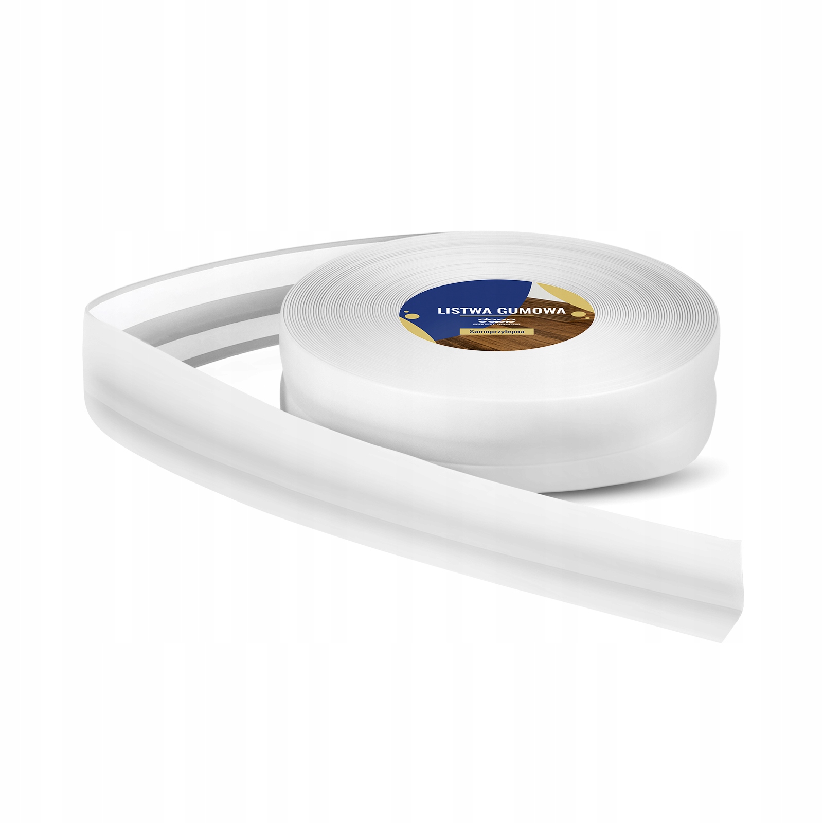 

Listwa Przypodłogowa Gumowa Podłogowa 5mb Biała