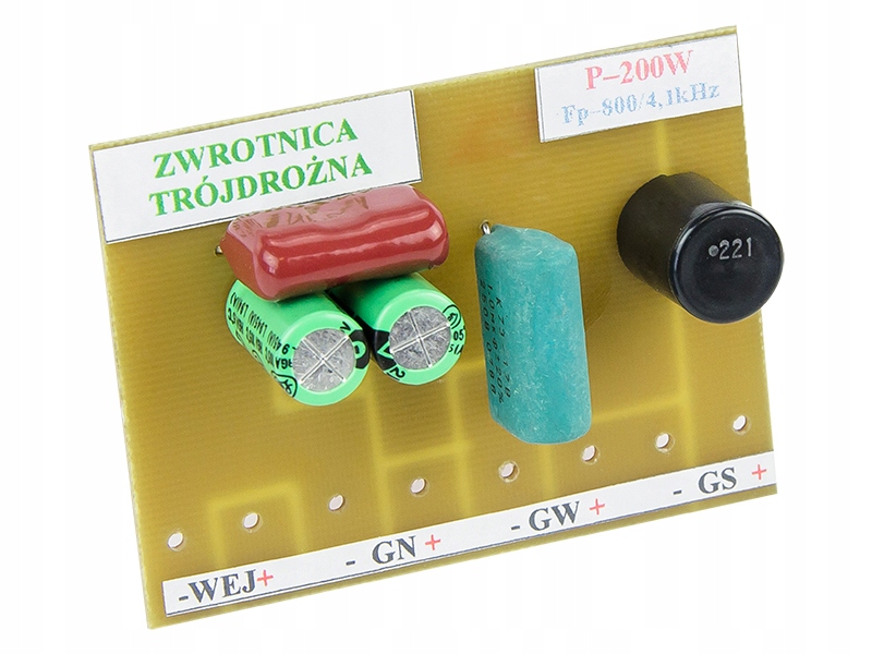 Zwrotnica głośnikowa trójdrożna200W /4-8Ohm MINI