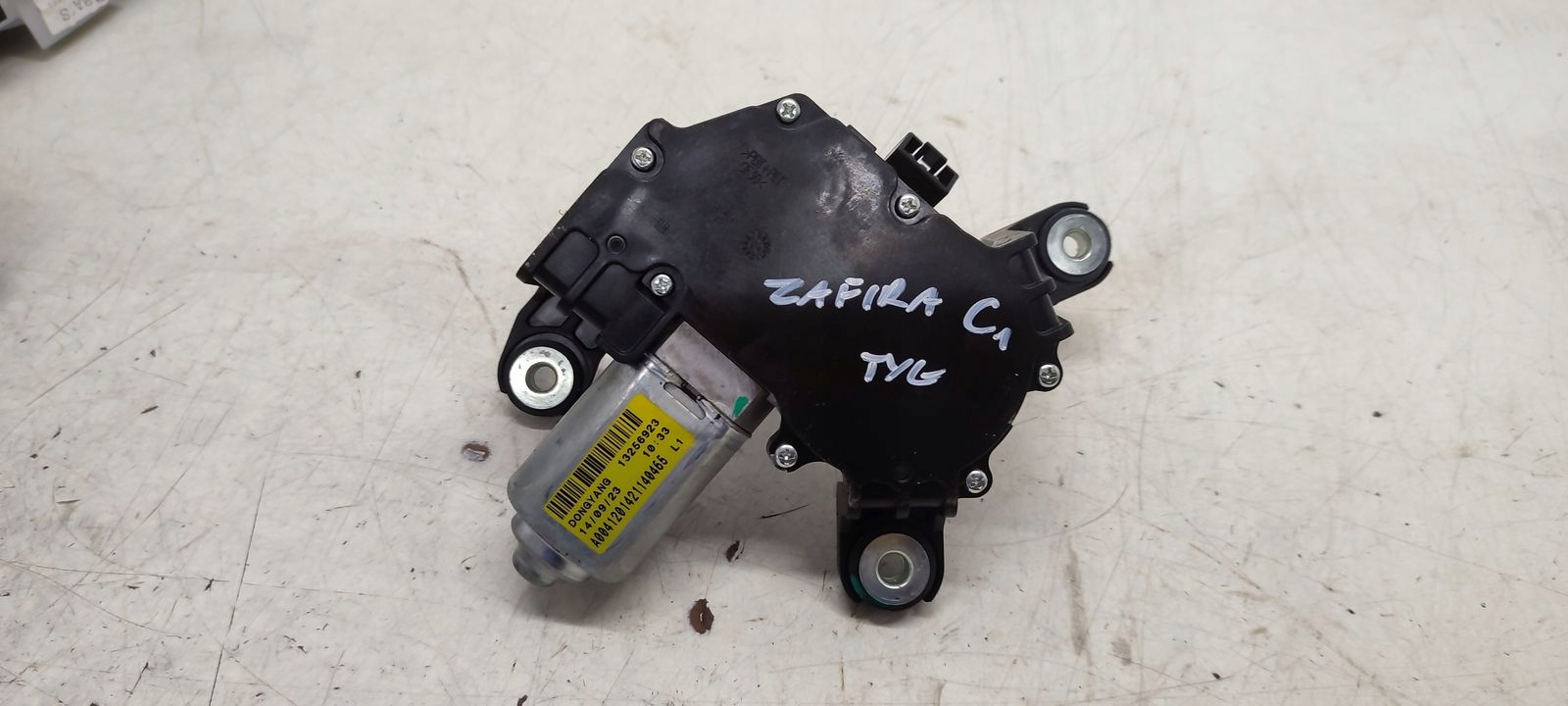 motor ablaktörlők far hátsó Opel Zafira C 1,4