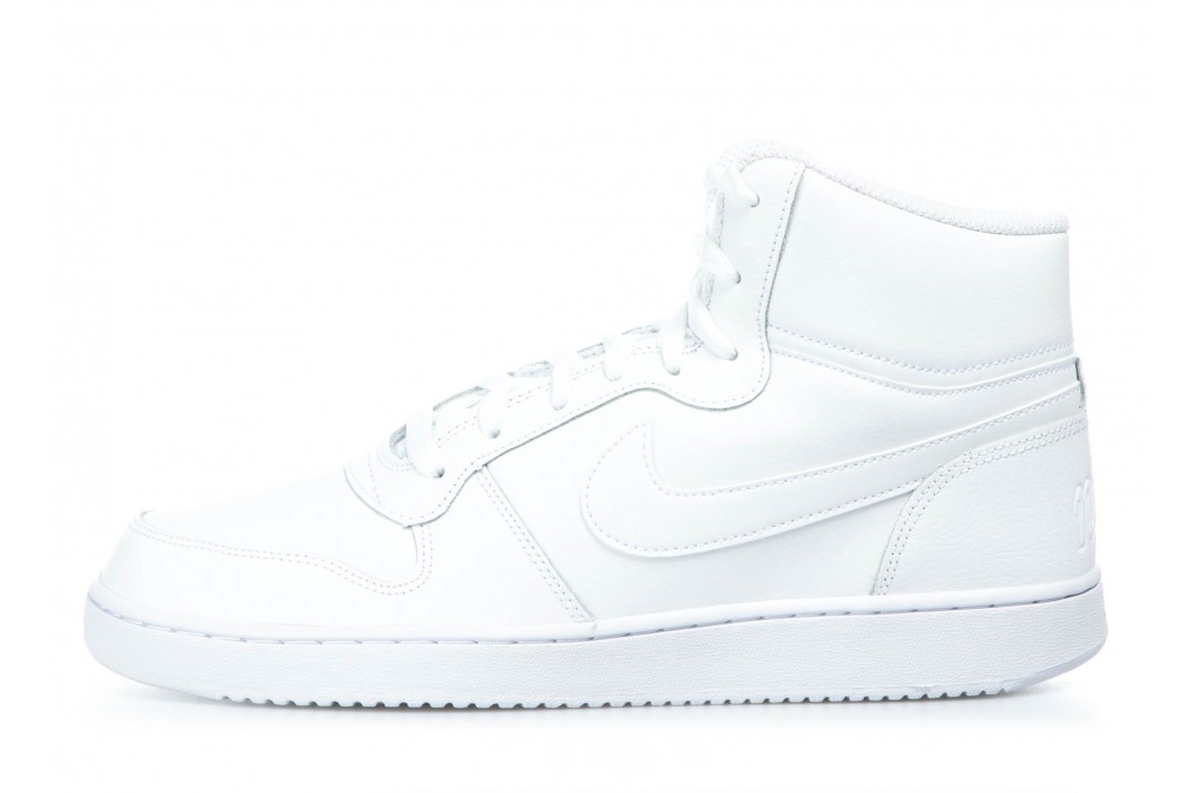 Bílé Pánské Boty Nike Ebernon MID AQ1773 100 Sneakers Vel. 46