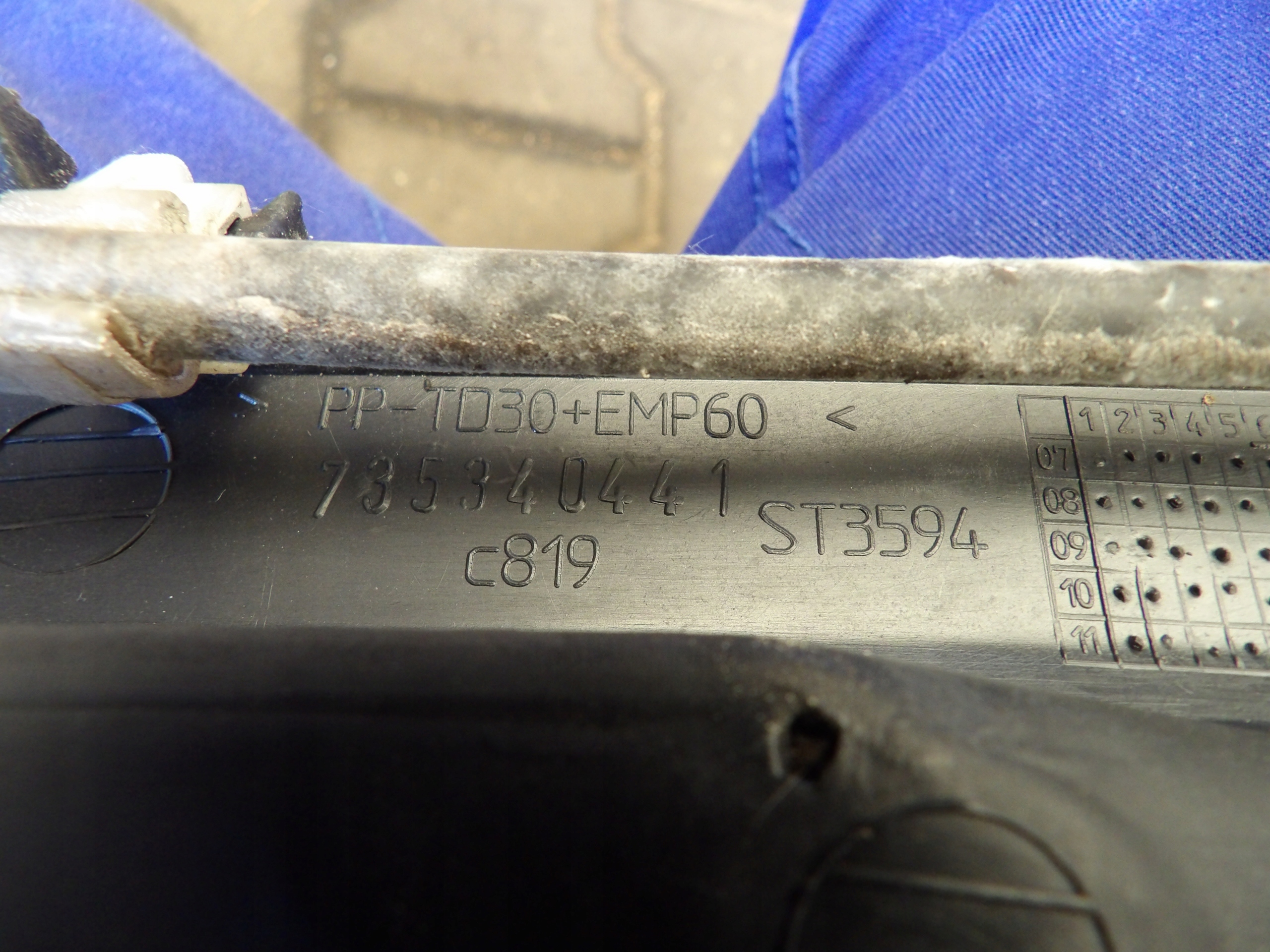 Fiat Panda II torpedo 735340441 ST3594