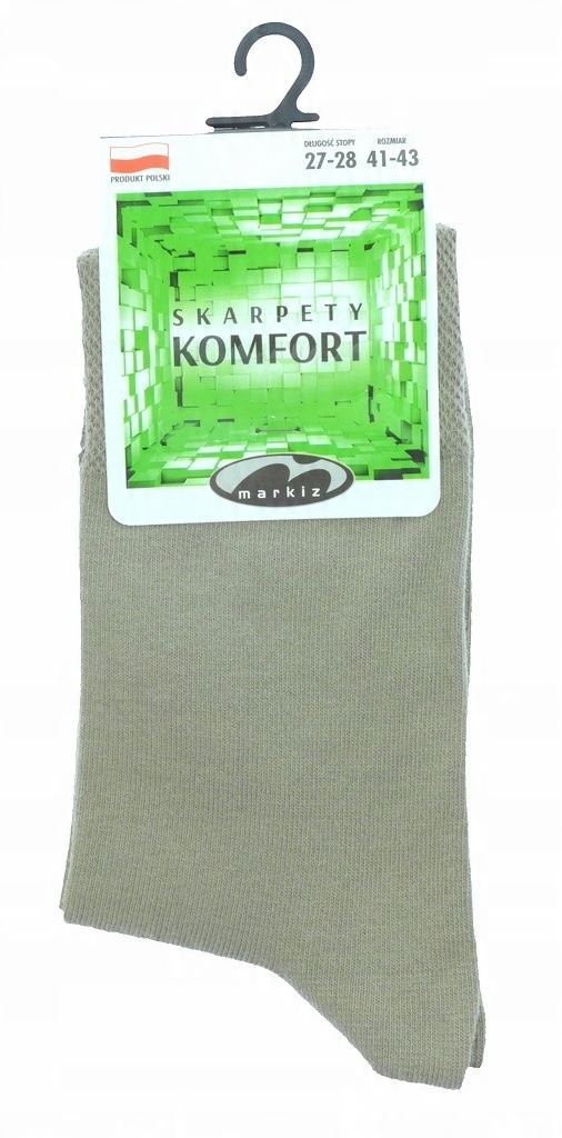 

Skarpety Męskie Garniturowe Komfort beż 38/40