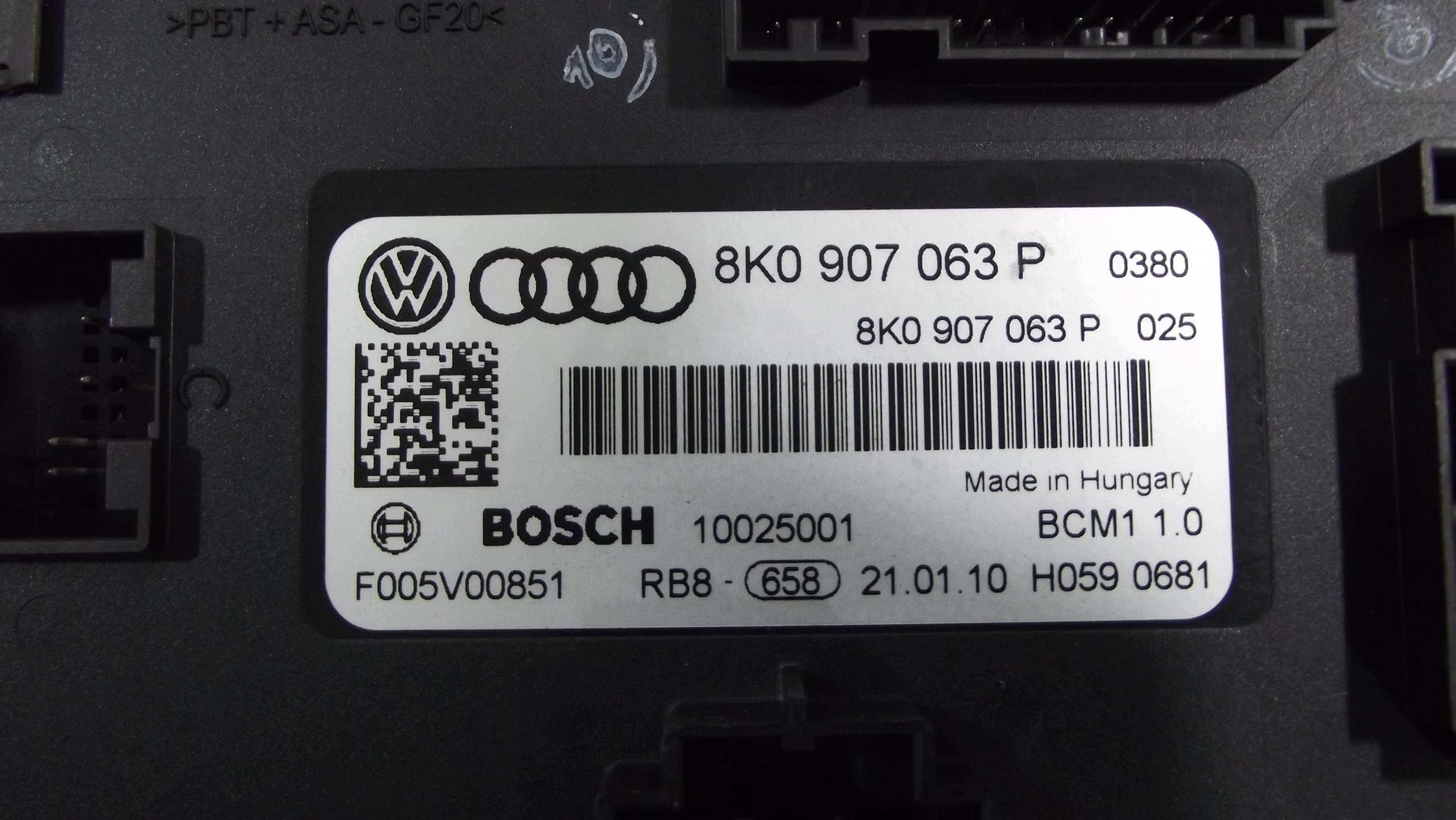 Audi A4 B8 A5 8T module control unit komfortu 8K0907064DC
