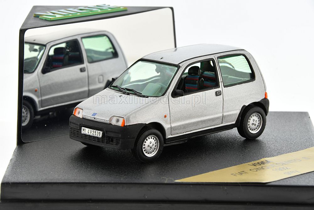 FIAT Cinquecento S Grey 1992 1/43 VITESSE