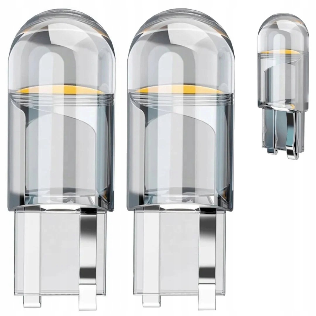 2x Żarówka Krystaliczna Żarówki Uniwersane Led W5W Sphere Cob 360 T10 2SZT