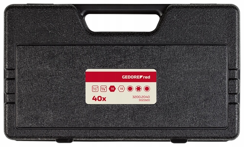 GEDORE RED Zestaw bitow klucze Spline Torx Imbus Number of Elements sets